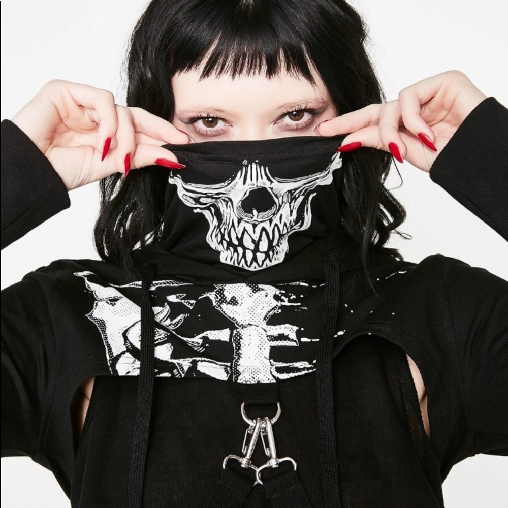 **SOLD ON MERC** Killstar x Rob Zombie | Bolero Hoodie - Picture 7 of 15
